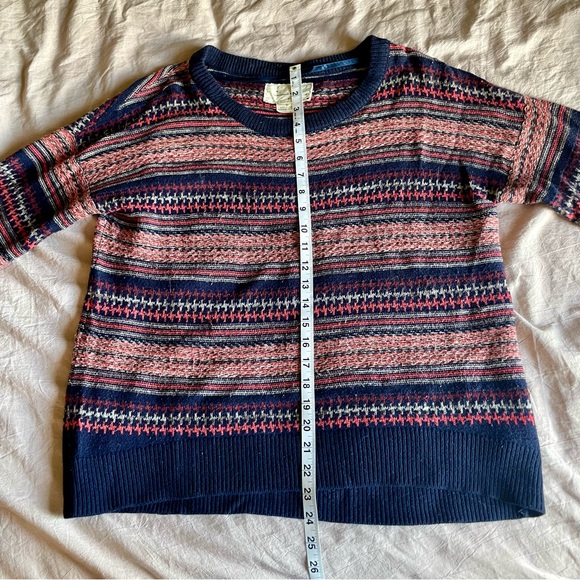 Urban Outfitters Coincidence & Chance Fair Isle Cotton Blend Knit Sweater Size M - Picture 6 of 8